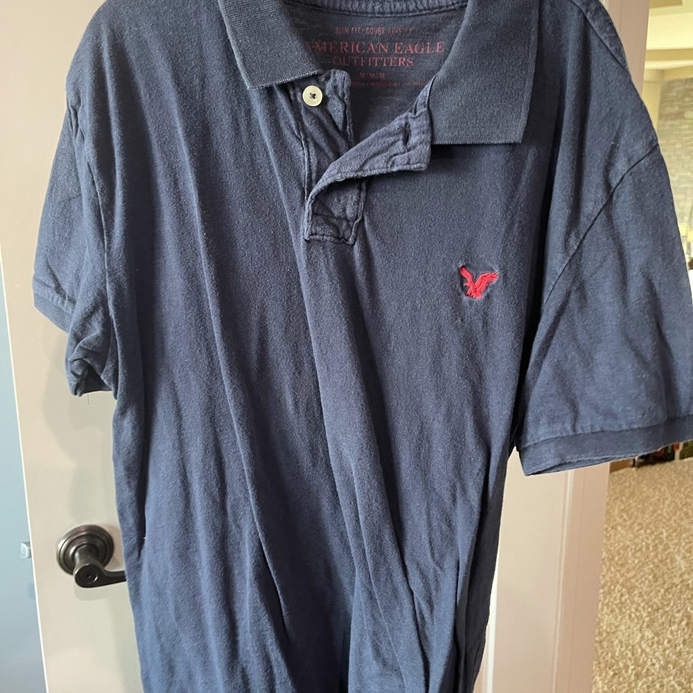 American eagle Henley short sleeve top